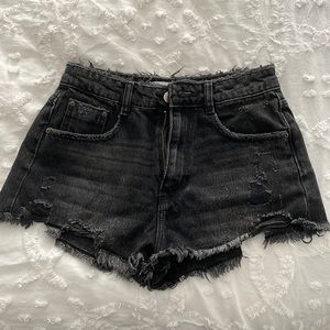 Zara• Denim shorts
